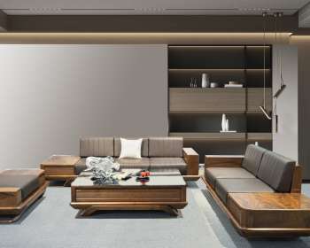 Mẫu sofa 2 văng chân chéo cao cấp hot nhất 2023 cho khách hàng SF110